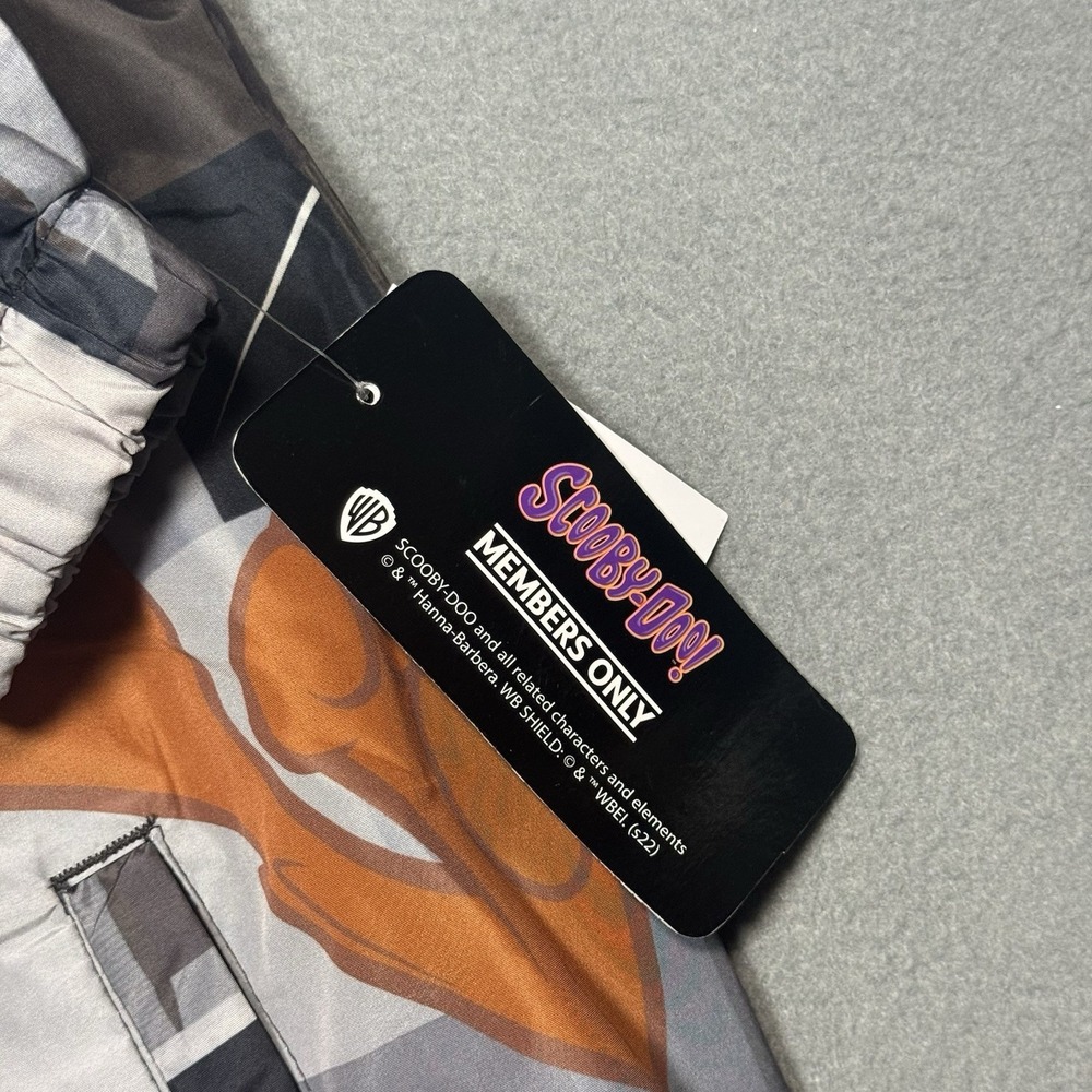 Members Only Jacket Mens M Scooby Doo Shaggy Mystery Machine Windbreaker NEW - Picture 4 of 10